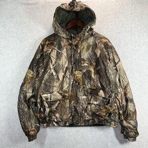 Remington Youth 20/22 Reversible Camo Hunting Jacket Break-Up Pattern Hooded